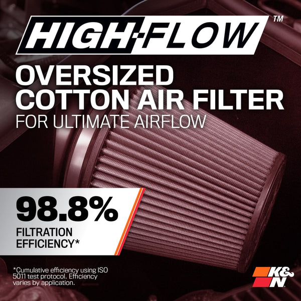 K and N Filters Cold Air Intake System (MPN: 57-2575)