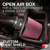 K and N Filters Cold Air Intake System (MPN: 57-2581)