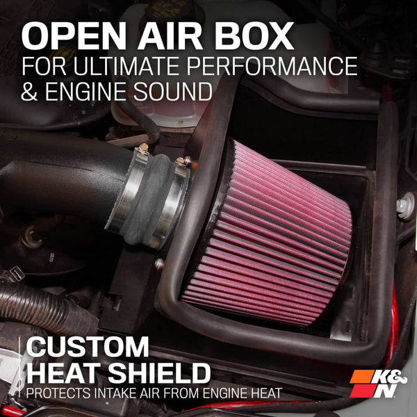 K and N Filters Cold Air Intake System (MPN: 57-2581)