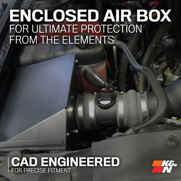 K & N Filters Cold Air Intake System (MPN: 57-3058)