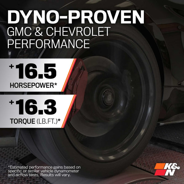 K & N Filters Cold Air Intake System (MPN: 57-3070)