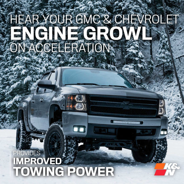 K & N Filters Cold Air Intake System (MPN: 57-3070)