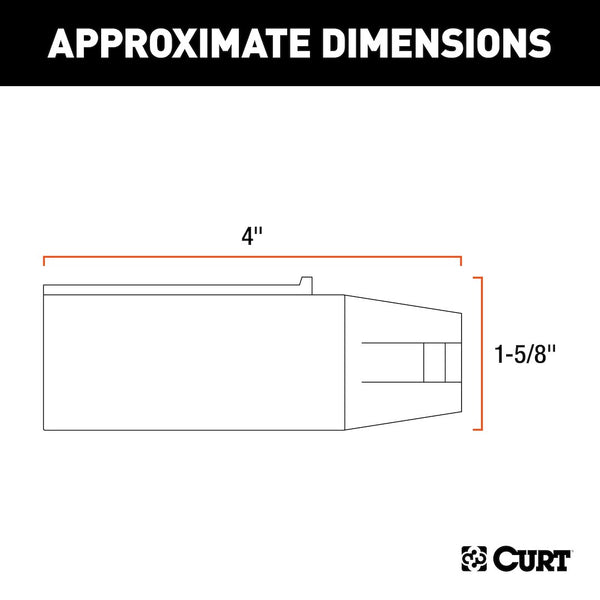 CURT Trailer Wiring Connector Adapter (MPN: 57041)