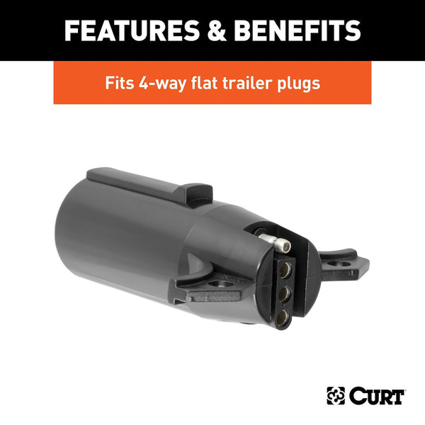 CURT Trailer Wiring Connector Adapter (MPN: 57041)