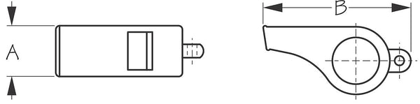 Sea Dog Police Whistle (MPN: 571252-1)