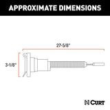 CURT Trailer Wiring Connector Adapter (MPN: 57186)