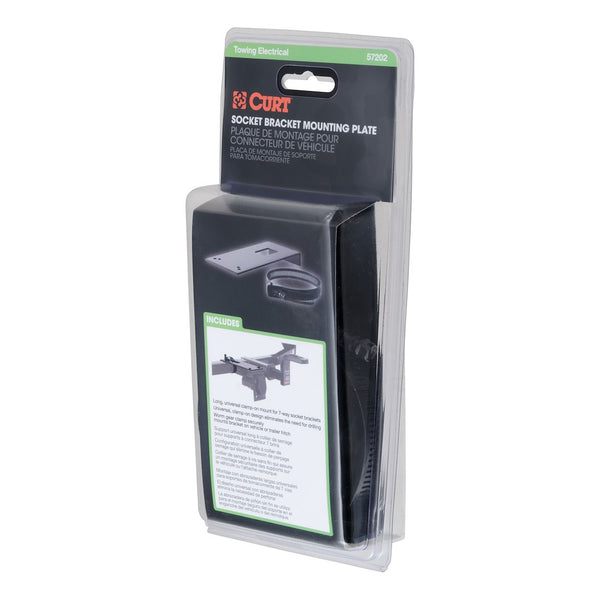 CURT Trailer Wiring Connector Mounting Bracket (MPN: 57202)
