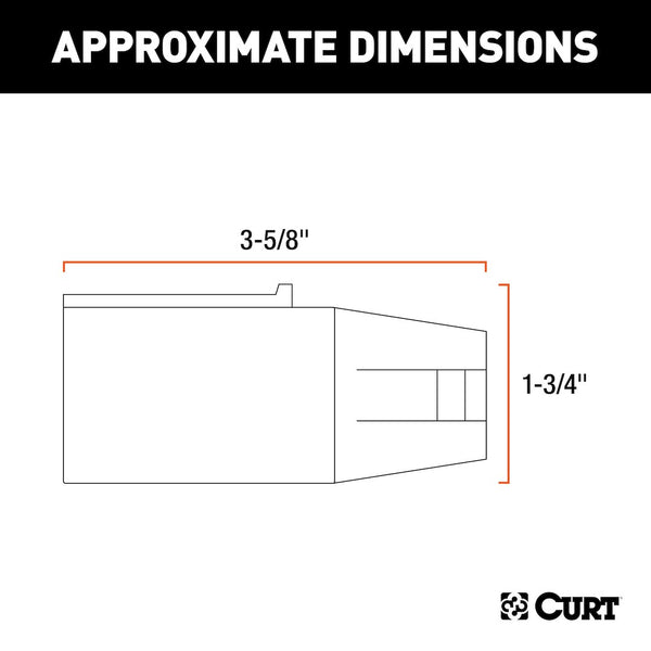 CURT Trailer Wiring Connector Adapter (MPN: 57241)