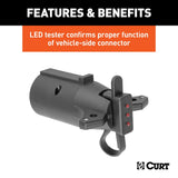 CURT Trailer Wiring Connector Adapter (MPN: 57245)
