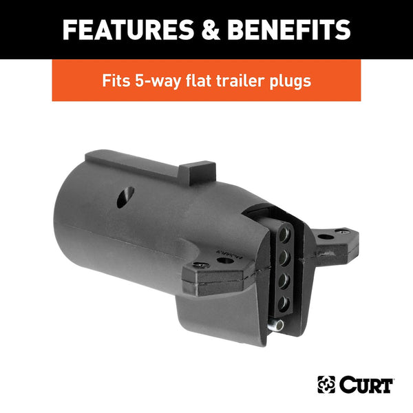 CURT Trailer Wiring Connector Adapter (MPN: 57251)