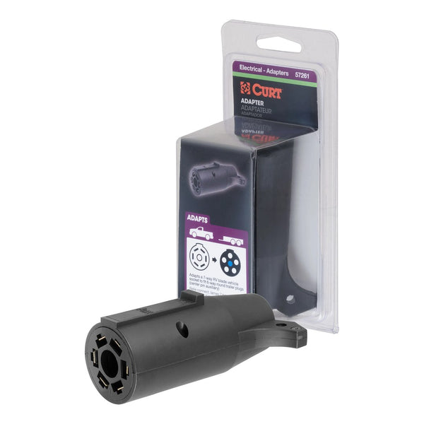 CURT Trailer Wiring Connector Adapter (MPN: 57261)