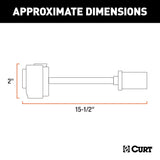 CURT Trailer Wiring Connector Adapter (MPN: 57300)