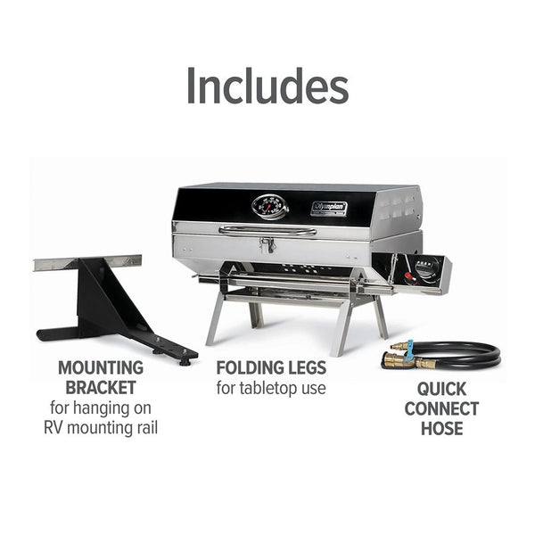 Camco Stainless Steel Barbeque Grill (MPN: 57305)
