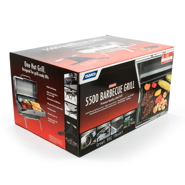 Camco Stainless Steel Barbeque Grill (MPN: 57305)