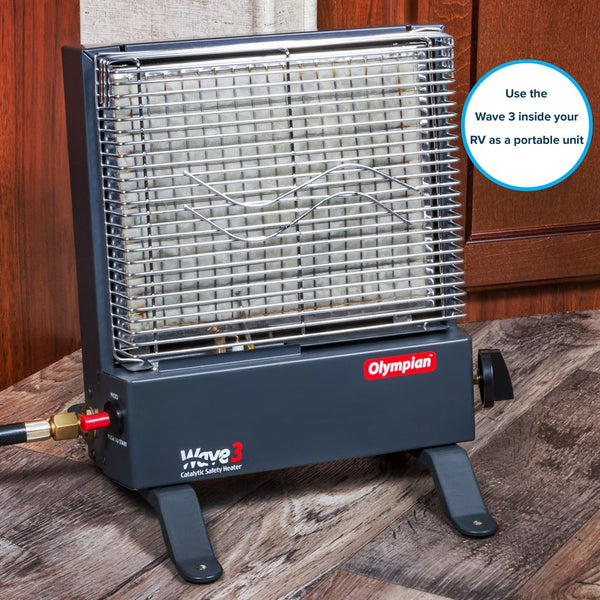 Olympian Heaters Wave 3 Catalytic LP Gas Heater (MPN: 57331)