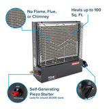 Olympian Heaters Wave 3 Catalytic LP Gas Heater (MPN: 57331)