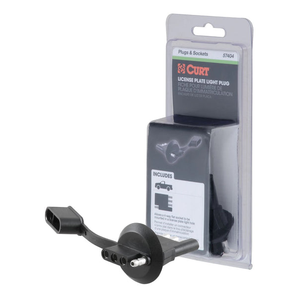 CURT Trailer Wiring Connector Adapter (MPN: 57404)
