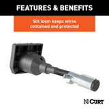CURT Trailer Wiring Connector Adapter (MPN: 57667)