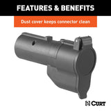 CURT Trailer Wiring Connector Adapter (MPN: 57727)