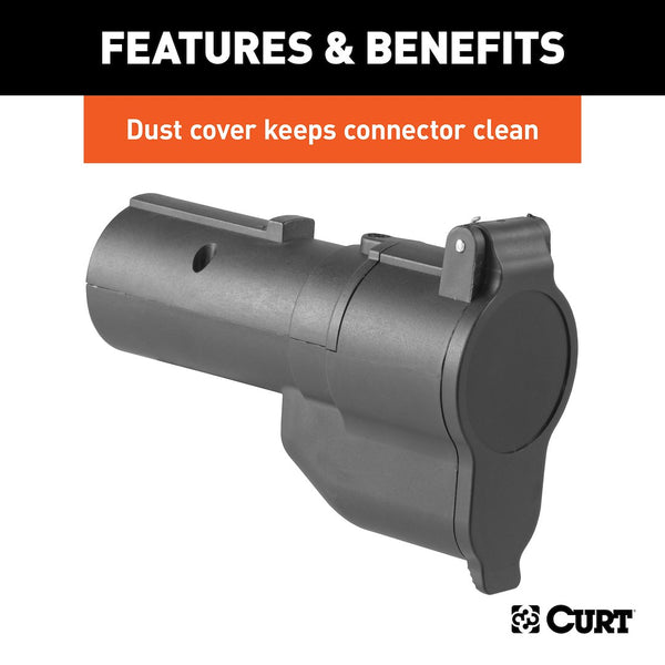 CURT Trailer Wiring Connector Adapter (MPN: 57727)