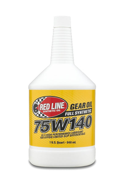 Red Line Gear Oil 75W-140 Synthetic (MPN: 57914)