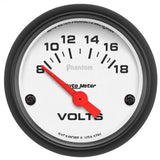 AutoMeter Voltmeter Gauge - Phantom Series (MPN: 5791)