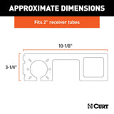 CURT Trailer Wiring Connector Mounting Bracket (MPN: 58000)