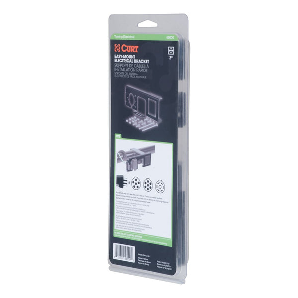 CURT Trailer Wiring Connector Mounting Bracket (MPN: 58000)