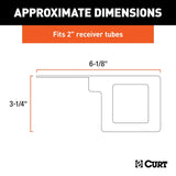CURT Trailer Wiring Connector Mounting Bracket (MPN: 58001)