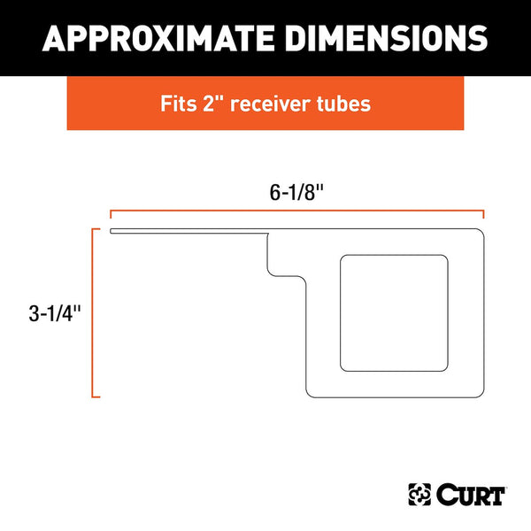 CURT Trailer Wiring Connector Mounting Bracket (MPN: 58001)