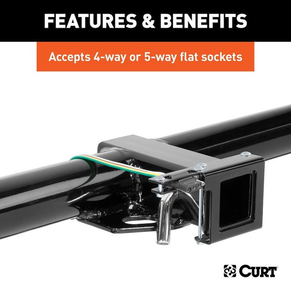 CURT Trailer Wiring Connector Mounting Bracket (MPN: 58001)