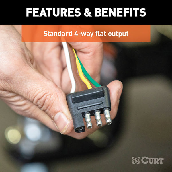 CURT Trailer Wiring Connector (MPN: 58032)