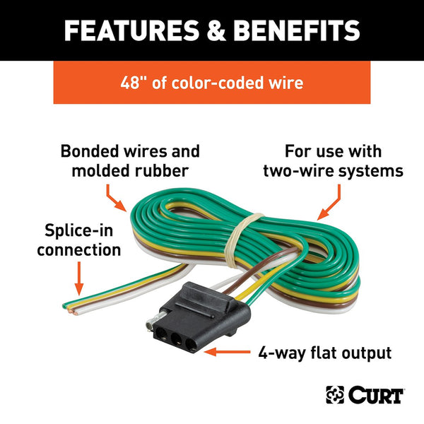 CURT Trailer Wiring Connector (MPN: 58042)