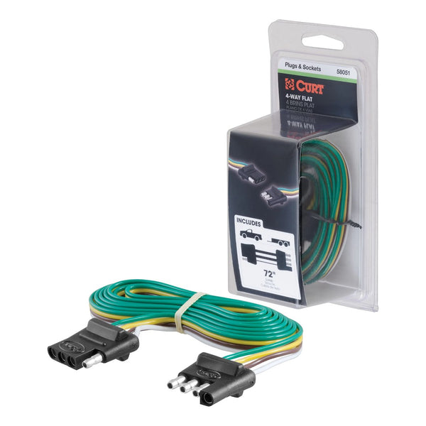 CURT Trailer Wiring Connector (MPN: 58051)