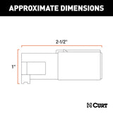 CURT Trailer Wiring Connector (MPN: 58061)