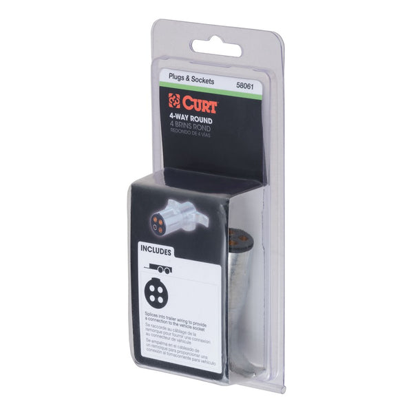 CURT Trailer Wiring Connector (MPN: 58061)