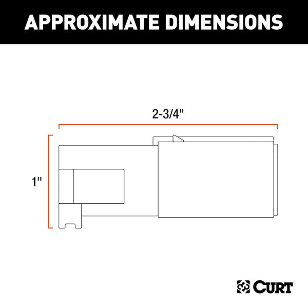 CURT Trailer Wiring Connector (MPN: 58080)