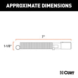 CURT Trailer Wiring Connector (MPN: 58082)
