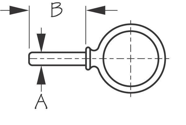 Sea Dog Oarlock Round Horn Style (MPN: 580870-1)
