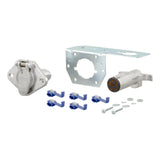 CURT 6-Way Round Connector Plug And Socket Kit (MPN: 58093)