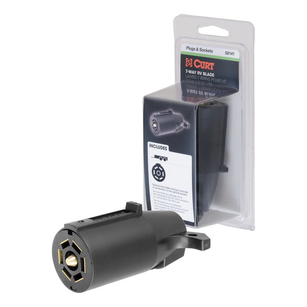 CURT Trailer Wiring Connector (MPN: 58141)