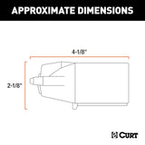 CURT Trailer Wiring Connector 7-Way RV Blade (MPN: 58145)