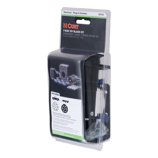 CURT 7-Way RV Blade Connector (MPN: 58152)