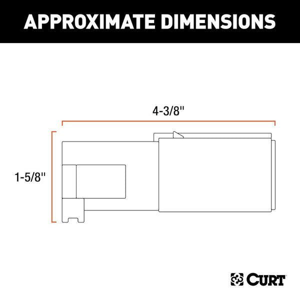 CURT Trailer Wiring Connector (MPN: 58160)