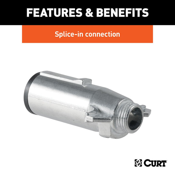 CURT Trailer Wiring Connector (MPN: 58160)