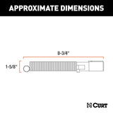 CURT 7-Way Round Trailer Wiring Connector (MPN: 58180)