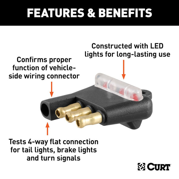 CURT Trailer Wiring Circuit Tester (MPN: 58261)