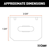 CURT Trailer Wiring Connector Mounting Bracket (MPN: 58301)