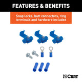 CURT Trailer Wiring Connector Kit (MPN: 58305)
