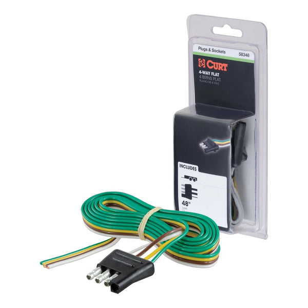 CURT Trailer Wiring Connector (MPN: 58348)